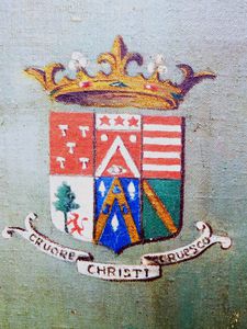 Blason des Saint Martin Lacaze et des Capdepon de Bigu