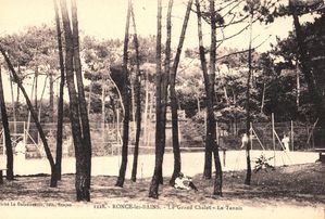 Le tennis du Grand Chalet