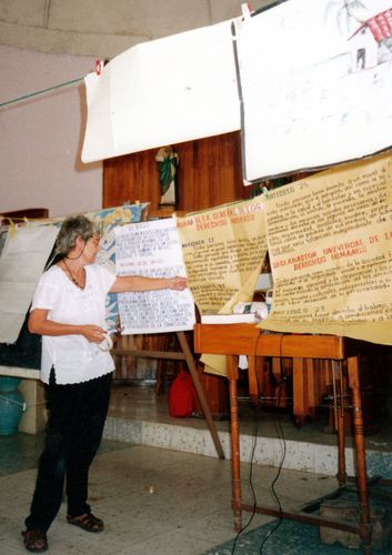 Jjacqueline formatrice des promoteurs de santé