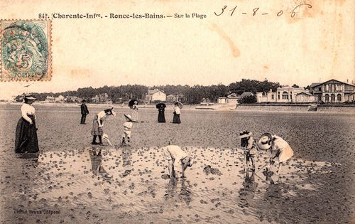 Plage de Ronce 1906