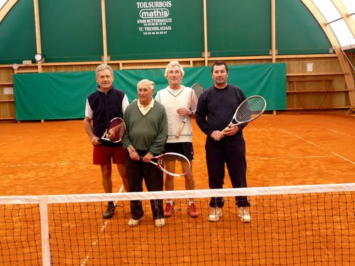 de gauche à droite Michel Laruelle Christian Roy Jean-Pier