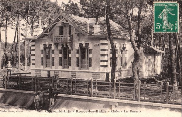 Chalet Les Dunes acheté en 1960 par Lucien