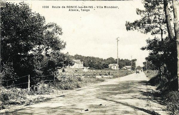 La villa Tango tout au fond à gauche