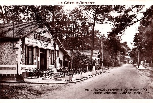 Ancien Café de Paris où étaient projetés des films avan