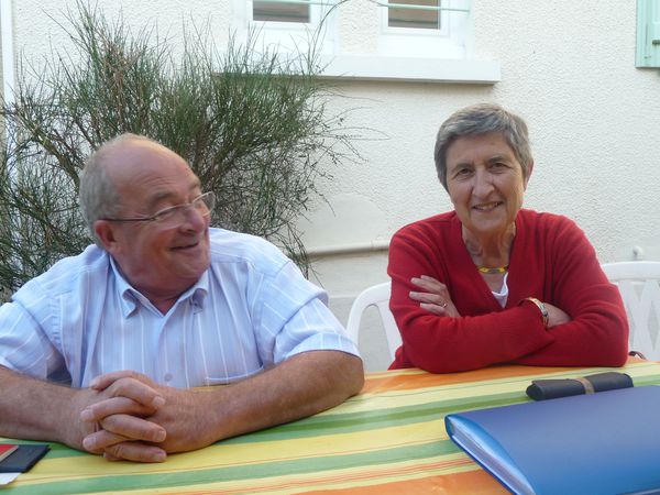 Bruno Chopard et son épouse Françoise