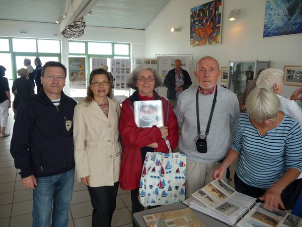 Catherine Lainé et Michel Buraud accueillent les visiteurs