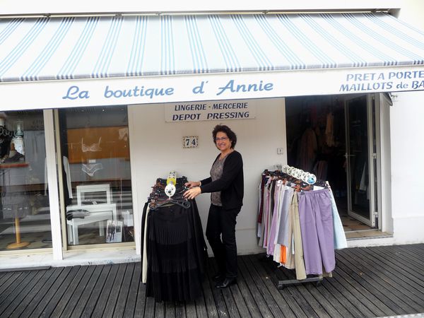 Annie Archat, la dernière propriétaire du fond de commerc