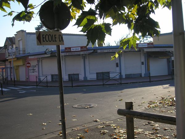 Les cases de nos jours occupées dans la partie centrale pa